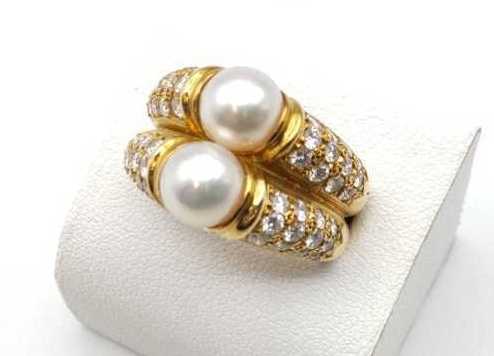 宝石買取 指輪 パール K18